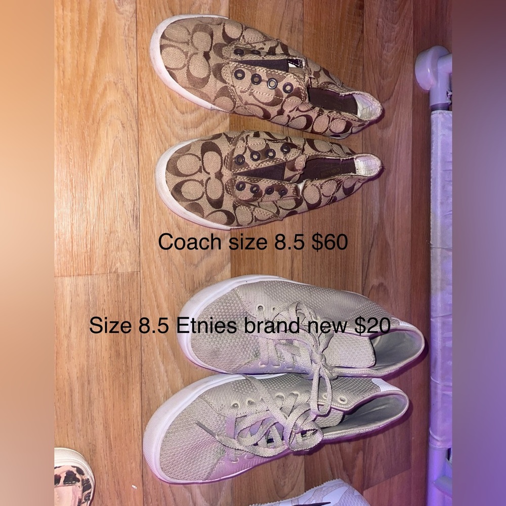 Womans variety of name brand shoes